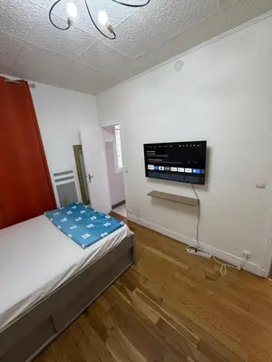 Un ou plusieurs lits dans un hébergement de l'établissement Chambre de luxe