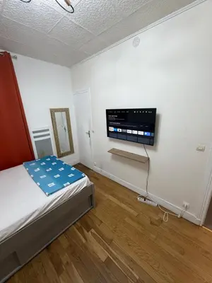 Un ou plusieurs lits dans un hébergement de l'établissement Chambre de luxe