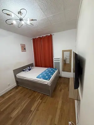 Un ou plusieurs lits dans un hébergement de l'établissement Chambre de luxe