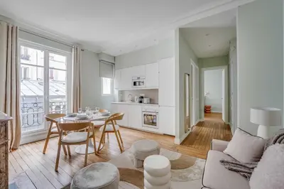 Plan de l'établissement Design Apartment 1BR-4P - Monceau
