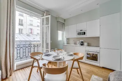 Plan de l'établissement Design Apartment 1BR-4P - Monceau