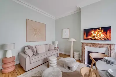 Plan de l'établissement Design Apartment 1BR-4P - Monceau