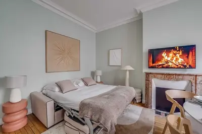 Plan de l'établissement Design Apartment 1BR-4P - Monceau