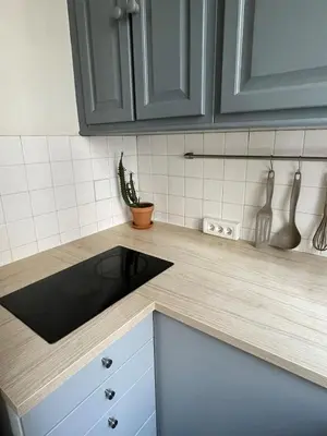Cuisine ou kitchenette dans l'établissement Appartement 2 pièces Saint-Ouen
