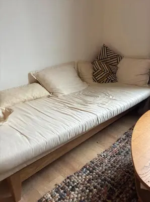 Un ou plusieurs lits dans un hébergement de l'établissement Appartement lumineux à Pantin proche Paris