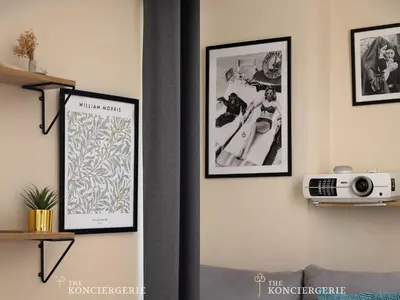 Plan de l'établissement Elegant appartement moderne au coeur du Paris historique