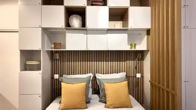 Coin salon dans l'établissement Appartement 2 personnes proche Tour Eiffel