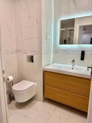 Salle de bains dans l'établissement Apt in Paris Bercy Close to Metro 6 8