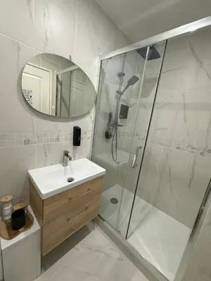 Salle de bains dans l'établissement Apt in Paris Bercy Close to Metro 6 8