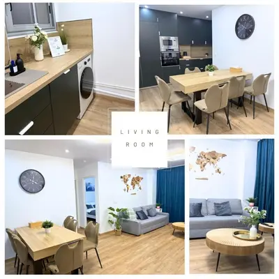 Cuisine ou kitchenette dans l'établissement Apt in Paris Bercy Close to Metro 6 8