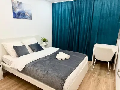Un ou plusieurs lits dans un hébergement de l'établissement Apt in Paris Bercy Close to Metro 6 8