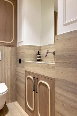 Salle de bains dans l'établissement Stunning apartment with AC - Center of Paris