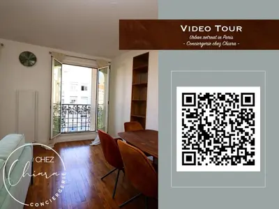Plan de l'établissement Bail mobilité - Urban retreat in Paris- Newly Renovated