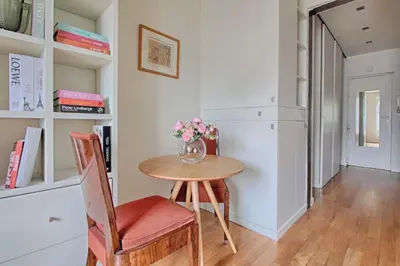 Plan de l'établissement Marais, Seine 1BR AC by Melvane