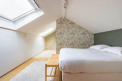 Un ou plusieurs lits dans un hébergement de l'établissement Veeve - Family House near Roland Garros