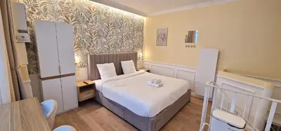 Un ou plusieurs lits dans un hébergement de l'établissement Studio 28 sqm - Cardinet - 2p