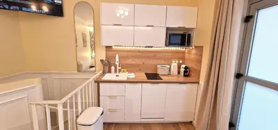 Cuisine ou kitchenette dans l'établissement Studio 28 sqm - Cardinet - 2p