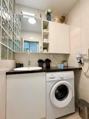 Cuisine ou kitchenette dans l'établissement Stylish Apartment in Paris Center Metro 6 Glacière & M7 Les Gobelins