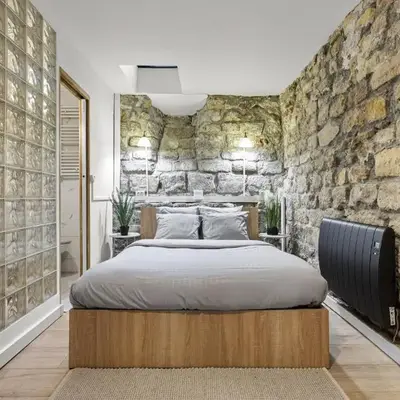 Parisian Nest I Stone Walls & Authentic Charm