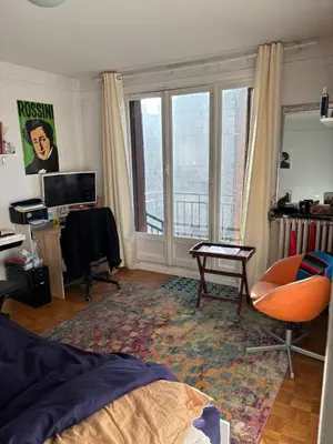 Plan de l'établissement studio métro maraichers 30m2