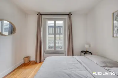 Un ou plusieurs lits dans un hébergement de l'établissement Spacieux T2 au cœur d'un quartier branché & vivant 11è