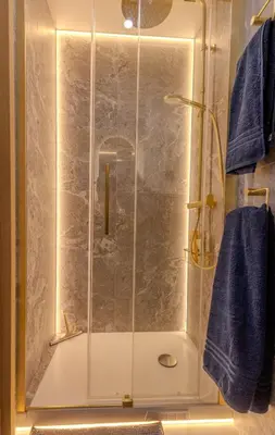 Salle de bains dans l'établissement Appartement le marais Paris 3 Bail mobilité