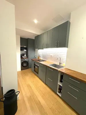 Cuisine ou kitchenette dans l'établissement Appartement 50m2 Cosy et Lumineux