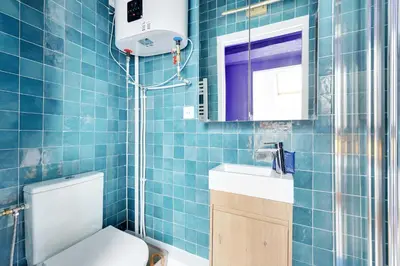 Salle de bains dans l'établissement Modern Apartment 1BR 2P - Paris 2