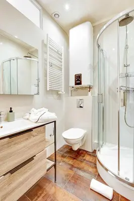 Salle de bains dans l'établissement Le Marais - Pont Marie - Paris Vacation Rentals