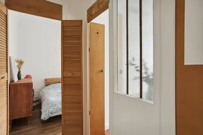 Un ou plusieurs lits dans un hébergement de l'établissement Duplex à Saint-Ouen – Aux portes de Paris