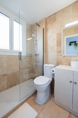Salle de bains dans l'établissement Apparemment Duplex proche Zénith de Paris