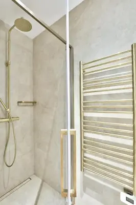 Salle de bains dans l'établissement Sublime refurbished studio