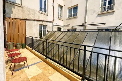 Balcon ou terrasse dans l'établissement Harmony Collection III 3BR Suite 6P Opera Grevin