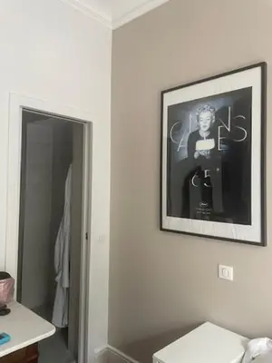 Un ou plusieurs lits dans un hébergement de l'établissement Elegant appartement au pied de Montmartre