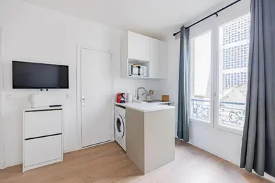 Cuisine ou kitchenette dans l'établissement #Studio#2people#Paris17#Malesherbes
