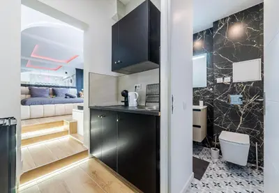 Salle de bains dans l'établissement Escapade à deux à 10mn de Paris
