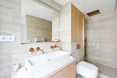 Salle de bains dans l'établissement Sublime appartement à deux pas de Bastille