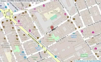 Plan de l'établissement apartment in the heart of Paris, near to Bastille