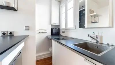 Plan de l'établissement Bright apartment with terrace 16th
