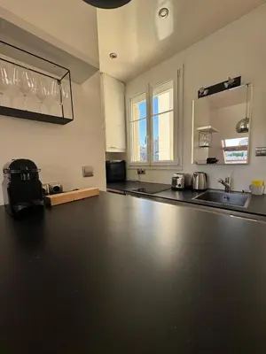 Plan de l'établissement Bright apartment with terrace 16th