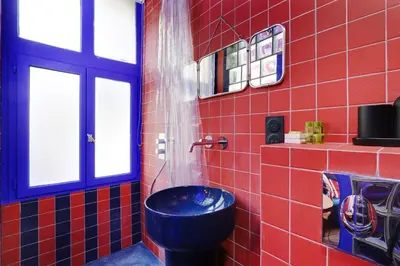 Salle de bains dans l'établissement NoChichi Collections - Studio typique parisien