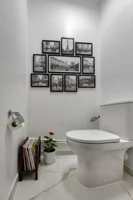 Salle de bains dans l'établissement Appartement Élégant Paris 8e, quartier Champs-Élysées