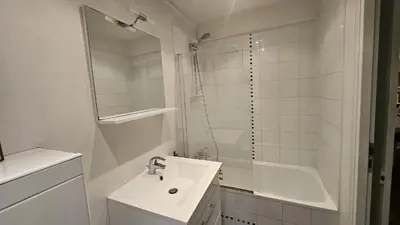 Salle de bains dans l'établissement Chez Roméo