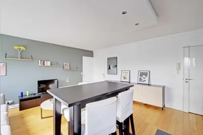 Cuisine ou kitchenette dans l'établissement Charming Apartment 1BR 2P - Paris 12