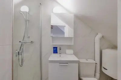 Salle de bains dans l'établissement Charming apartment - 2P- le Marais