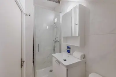Salle de bains dans l'établissement Charming apartment - 2P- le Marais