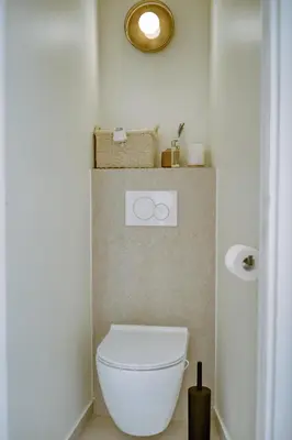 Salle de bains dans l'établissement Appartement Lamarck Luxury