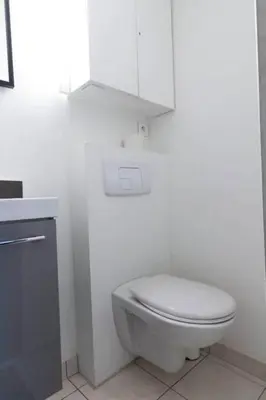 Salle de bains dans l'établissement Studio équipé - Paris Centre