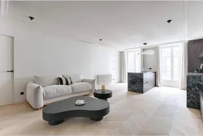 Coin salon dans l'établissement Appartement de Luxe Sentier Louvre II