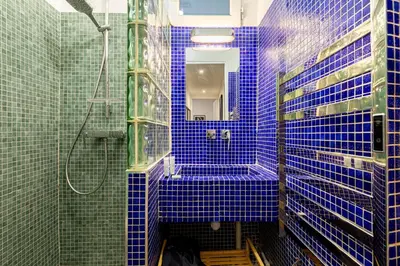 Salle de bains dans l'établissement GuestReady - Modern Comfort in Montparnasse